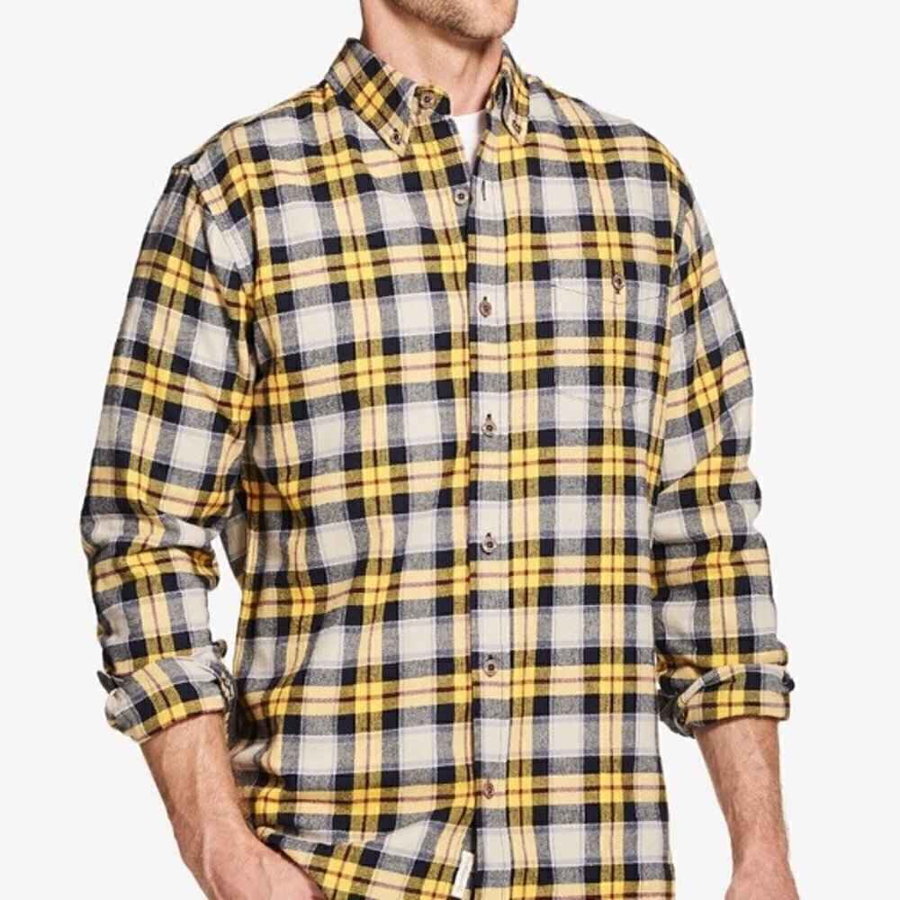 Weatherproof Vintage Buffalo Plaid Shirt Jacket Shacket